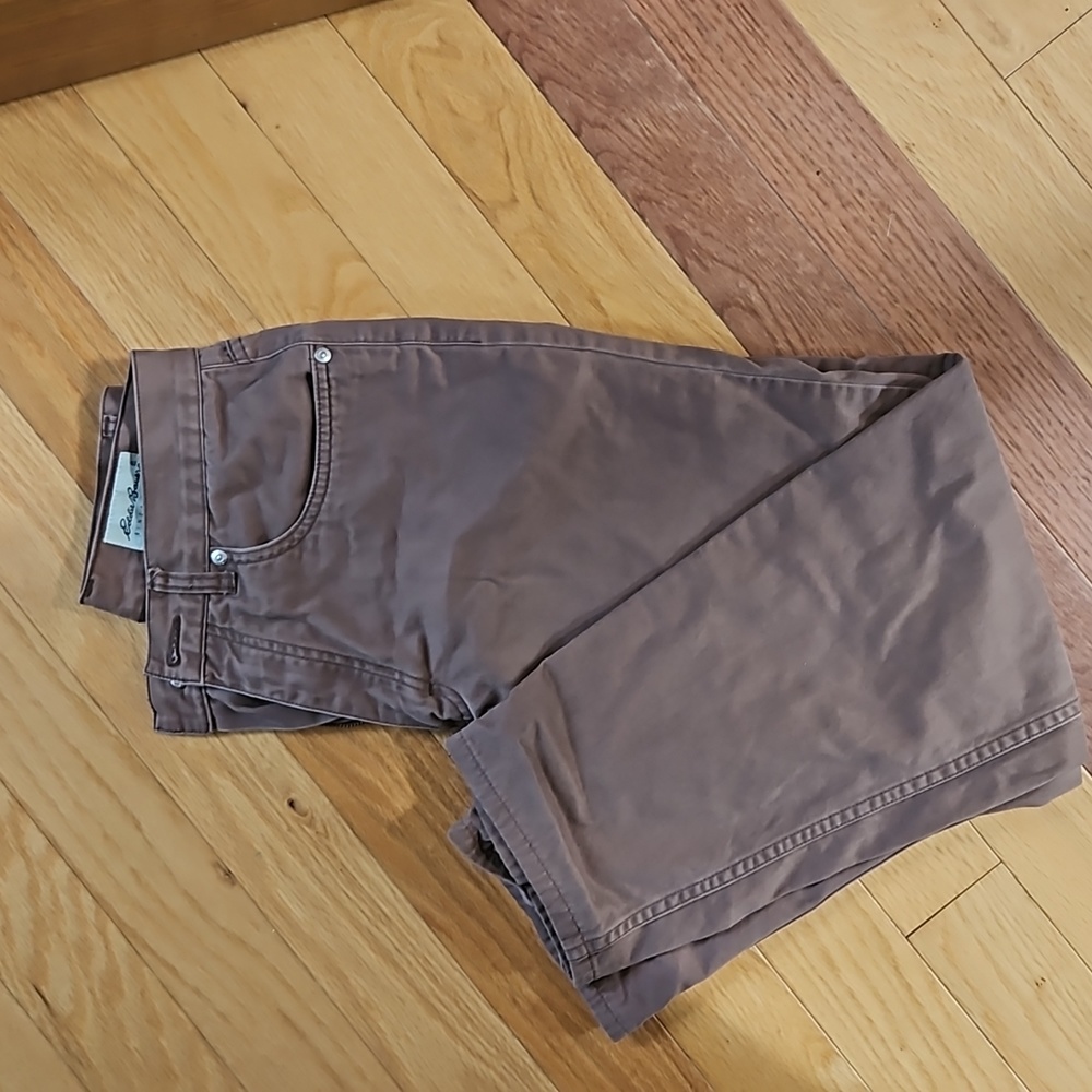 Brown Eddie Bauer Jeans size 8